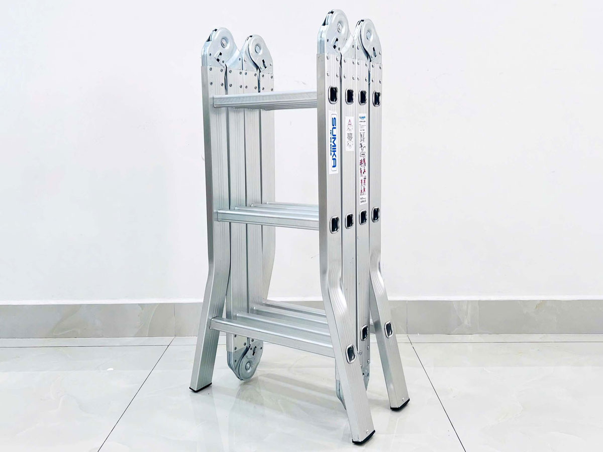 Thang nhôm gấp 4 đoạn Sumika SKM603