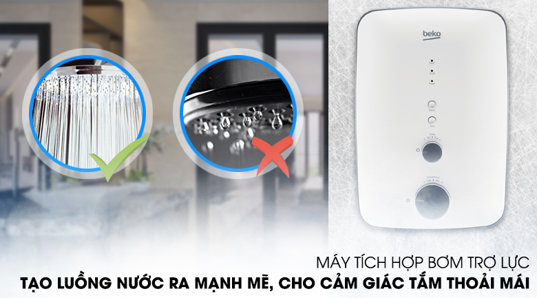 Máy nước nóng trực tiếp Beko  