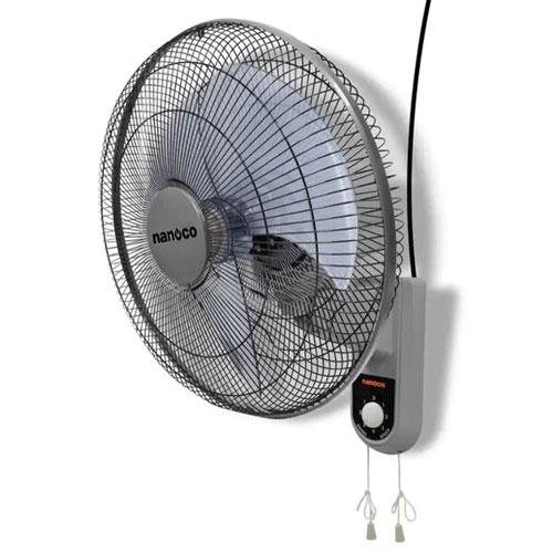Quạt treo tường Nanoco NWF1611G có khả năng tiết kiệm điện năng hiệu quả