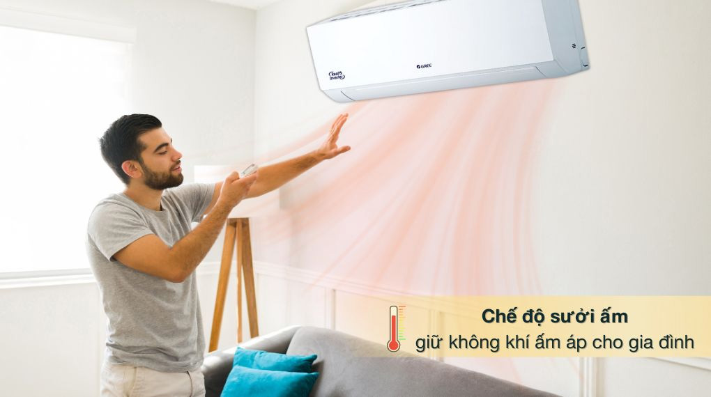 Điều hòa Gree 12.000BTU inverter BD12HI