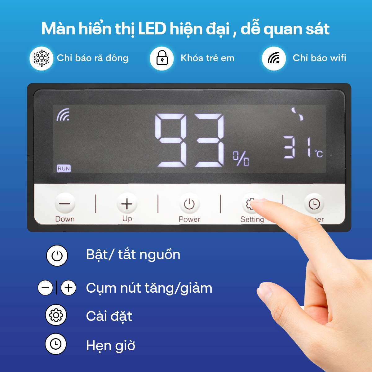Máy hút ẩm công nghiệp FujiE