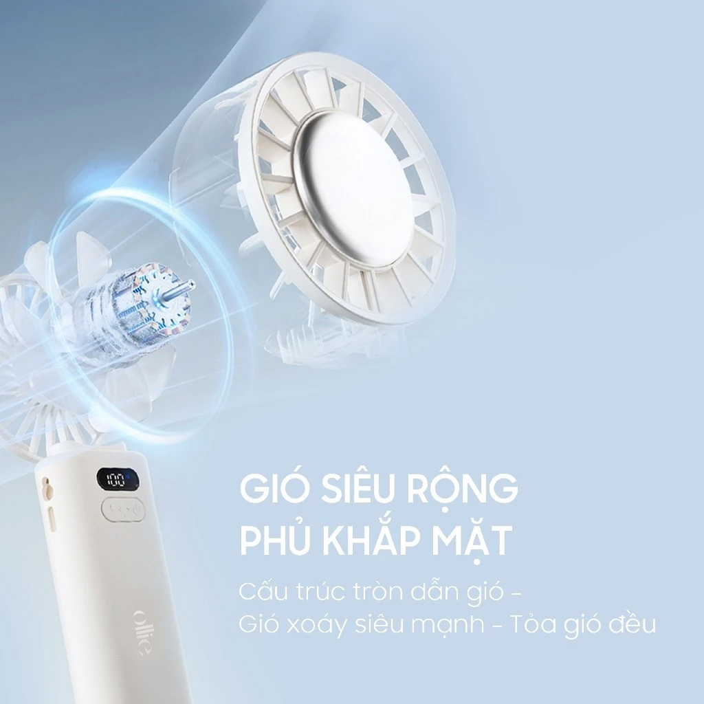 Quạt cầm tay Ollie Fan-Ice Z