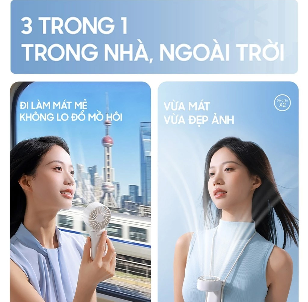 Quạt làm mát Ollie Fan-Ice Z