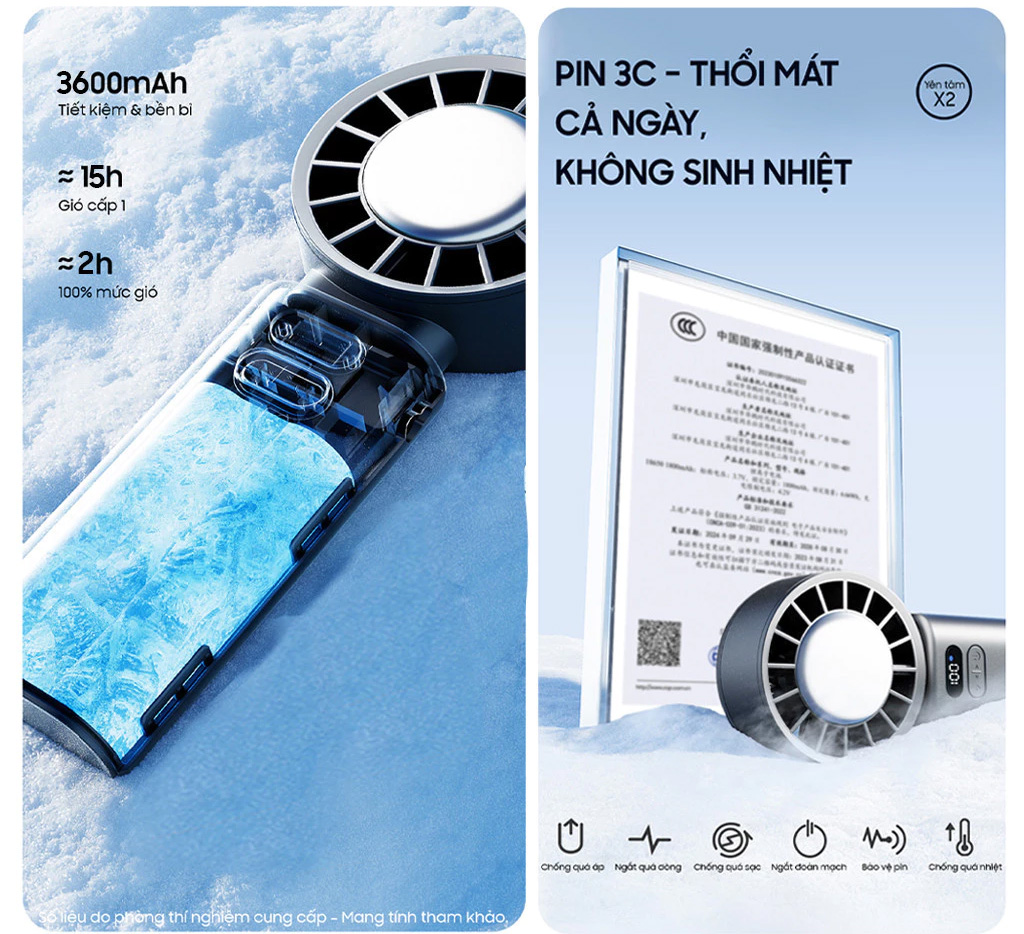 Quạt Ollie Fan-Ice Z