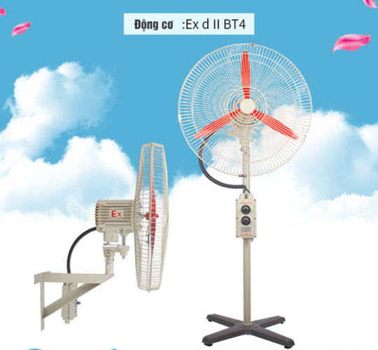 Quạt đứng công nghiệp Sunfan FB-750 có kiểu dáng hiện đại, sang trọng
