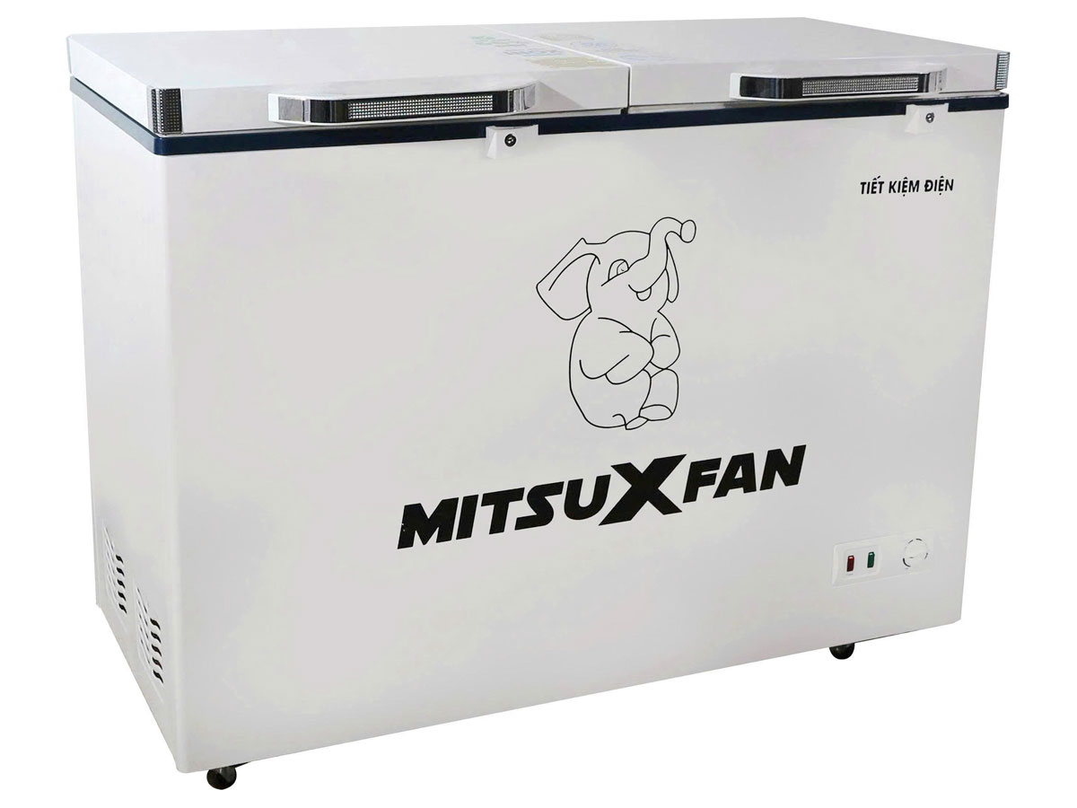 Tủ đông 2 ngăn MitsuXfan MF2-5066EPW (lòng tủ inox)