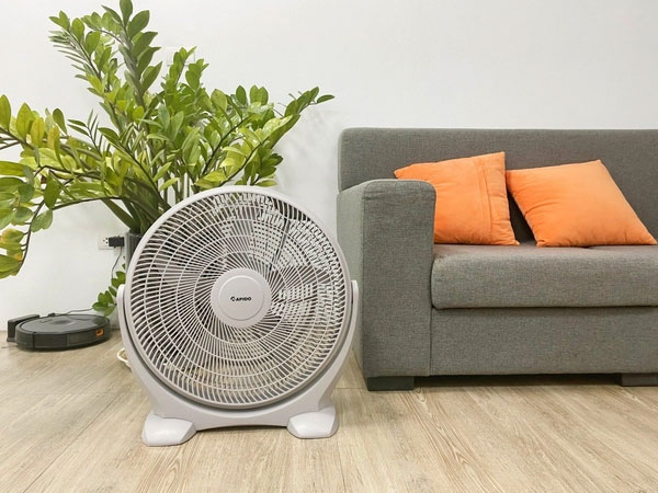 Quạt sàn Rapido RWF-20AFM hoạt động ổn định, làm mát tốt
