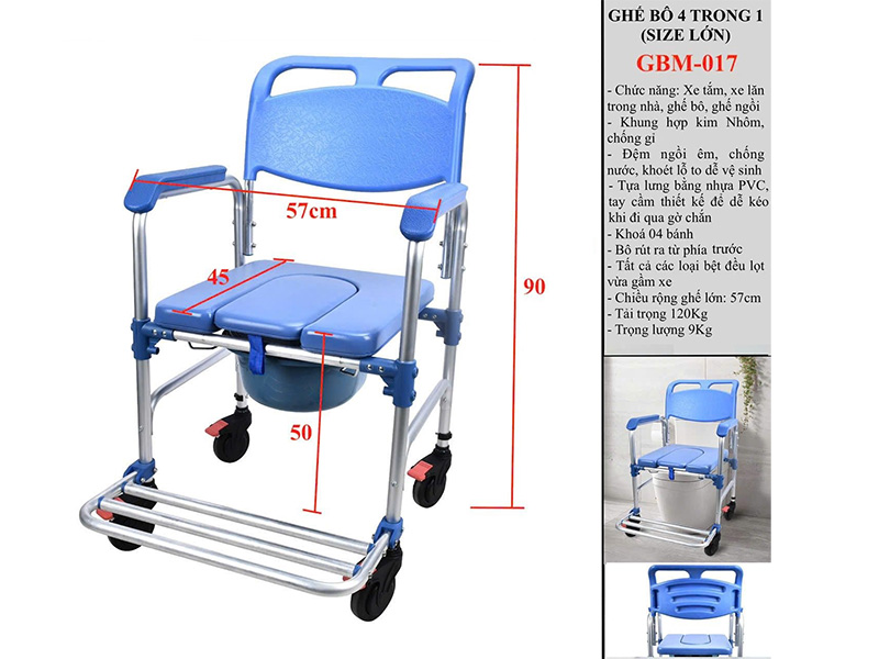 Xe lăn GBM 017  