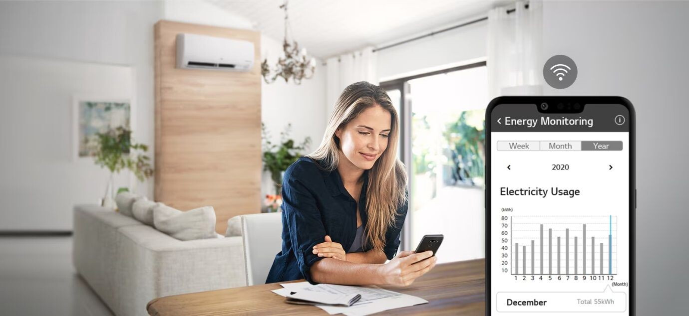 Hệ thống máy lạnh LG Multi 2HP 1 chiều 1 dàn nóng V18OFM 2 dàn lạnh V12IFM