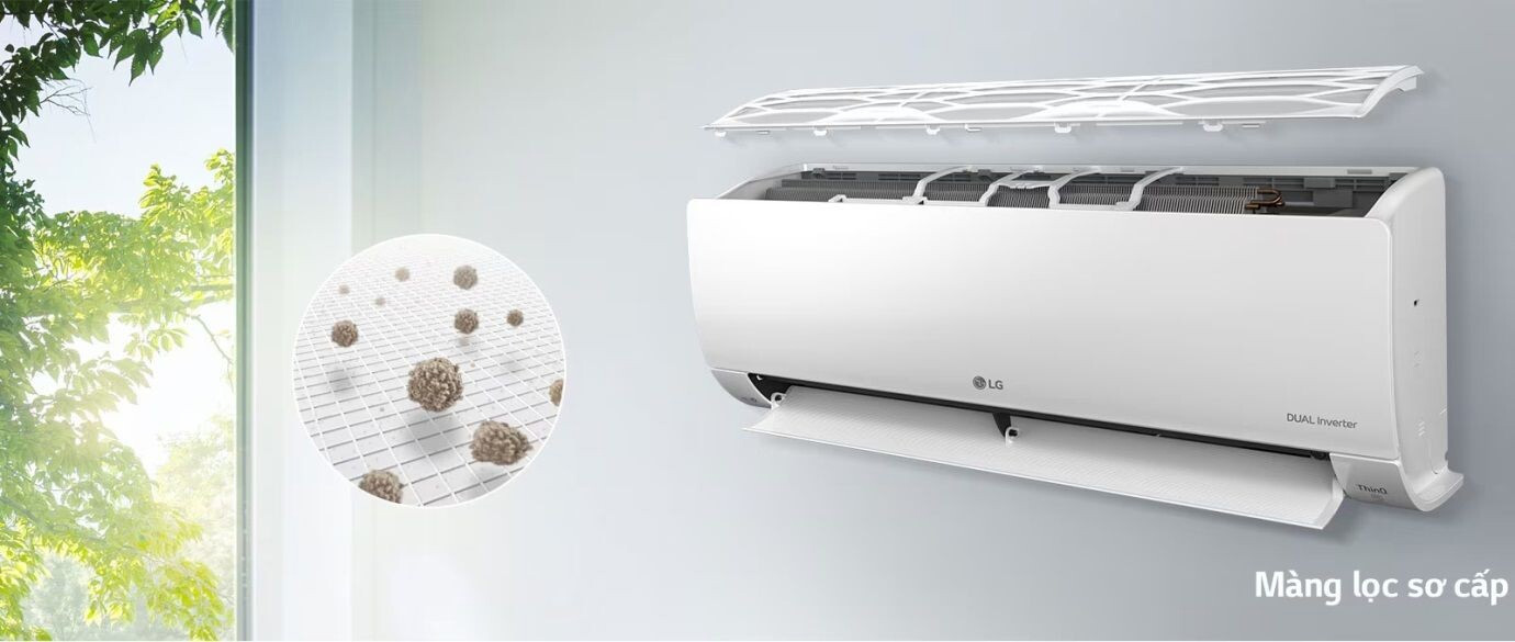 Hệ thống máy lạnh LG Multi 2HP 1 dàn nóng V18OFM 2 dàn lạnh V12IFM
