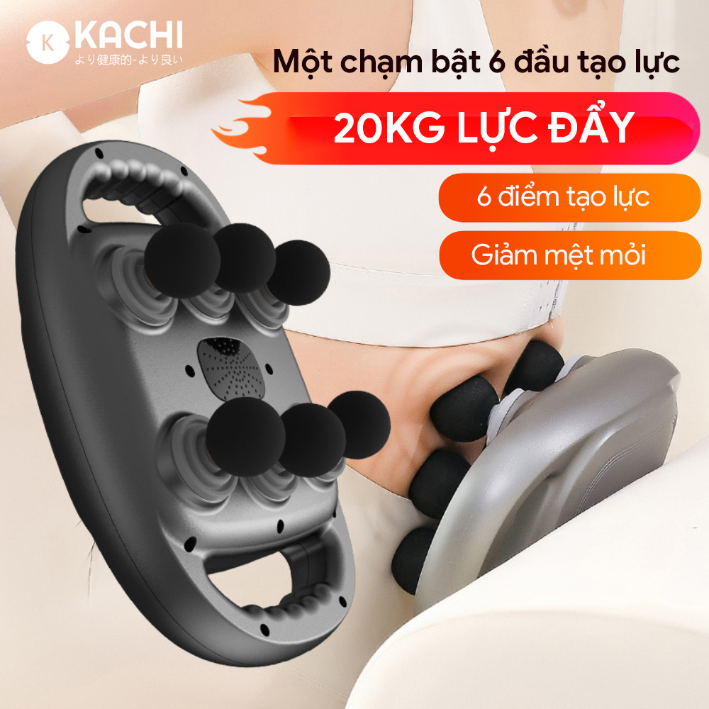 Máy massage 6 đầu rung Kachi MK390