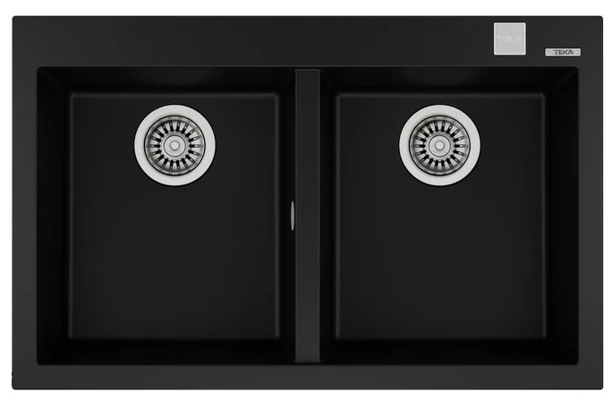 Chậu đá nhân tạo Teka ForSquare 2B 790 Black