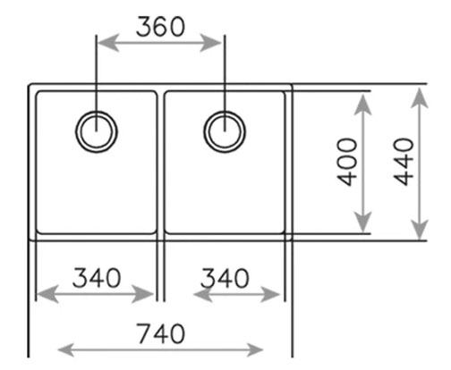 Chậu rửa bát Teka