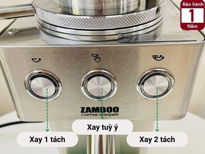 Máy xay cà phê Zamboo  