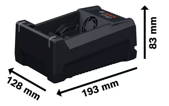 Bộ sạc nhanh Professional 12V và 18V Bosch GAL 12V/18V-80 (1600A037CH)