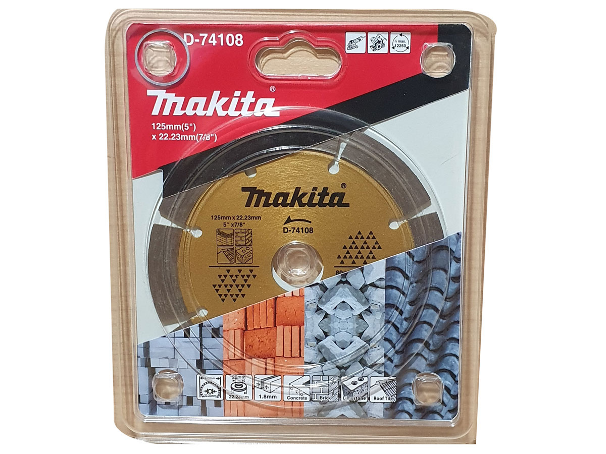 Lưỡi kim cương Makita D-74108 125 x 12 x 22.23(20)