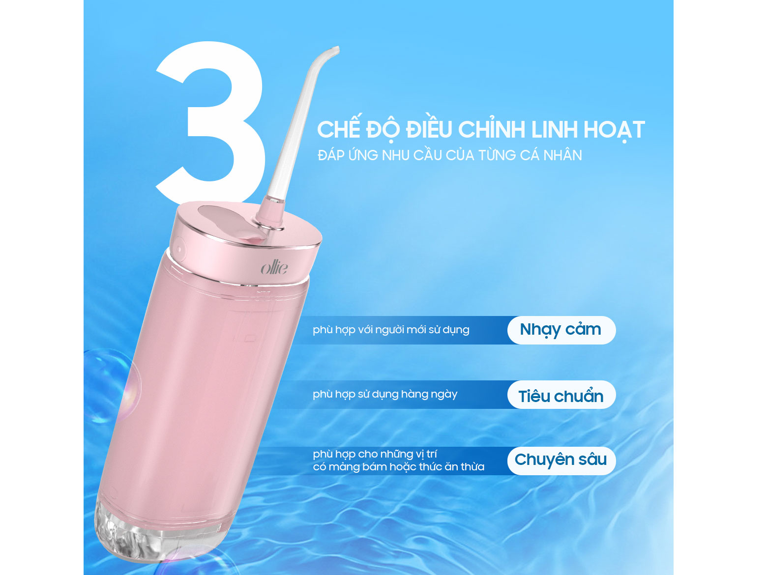 Máy tăm nước cầm tay  