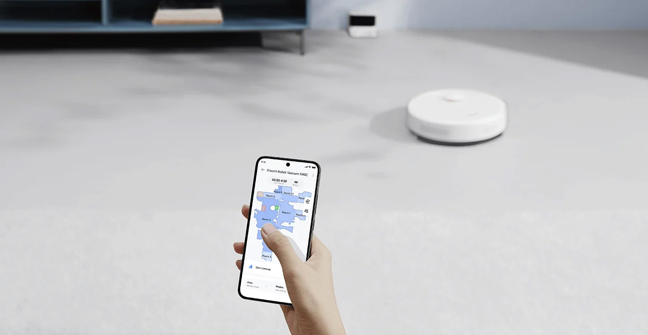 Robot hút bụi Xiaomi Vacuum S40C EU