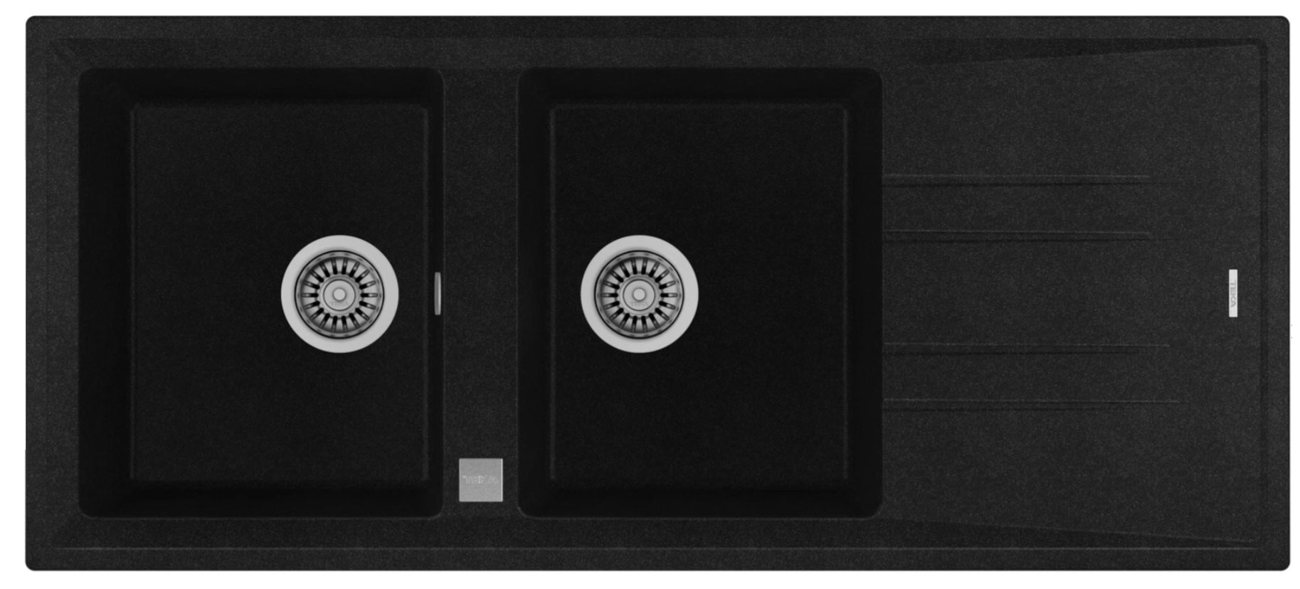 Chậu đá nhân tạo Teka Stone 80 B-TG 2B 1D Black