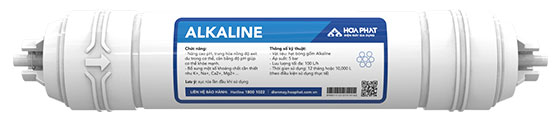 Lõi lọc chức năng Hòa Phát số 10 Alkaline