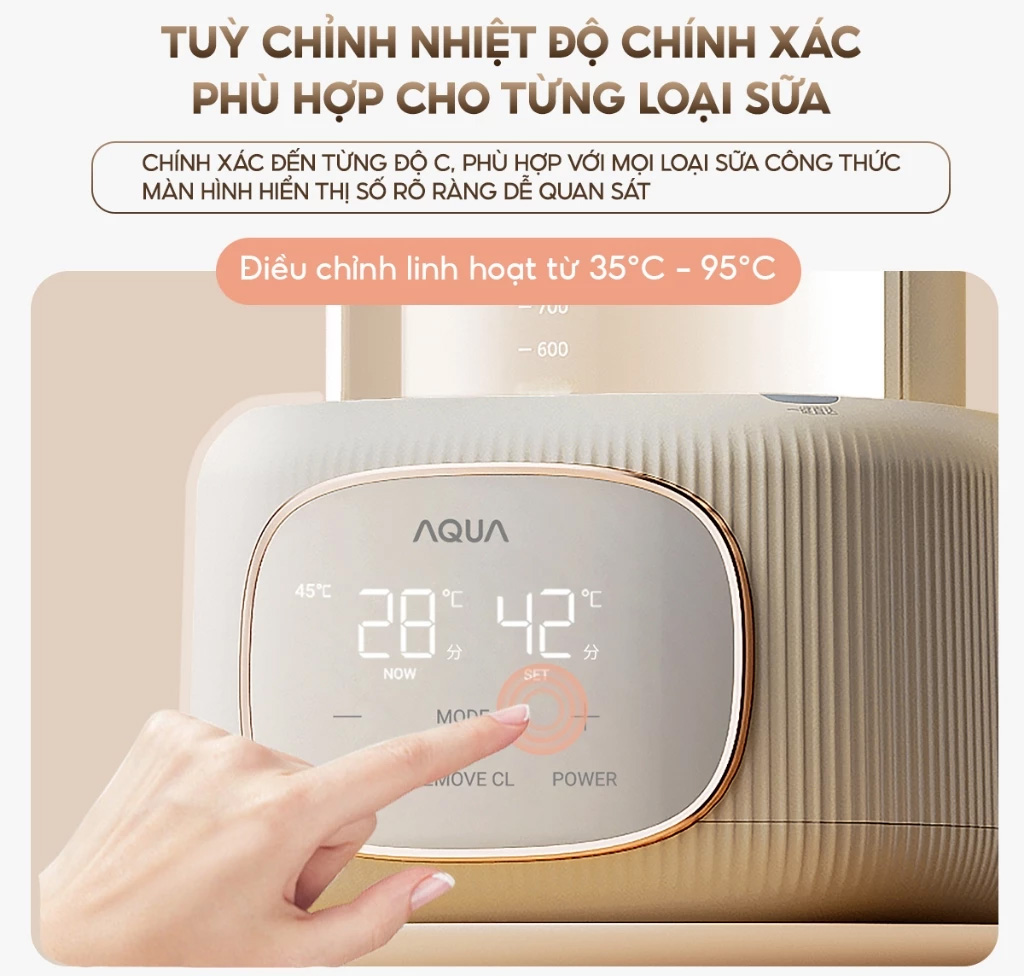 Máy đun nước pha sữa AQS-MH121T