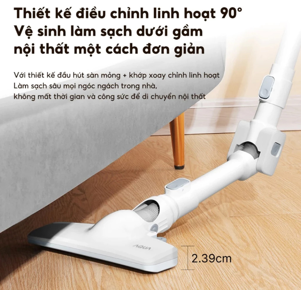 Máy hút bụi AQUA AQS-CCXL8R(W)-VN