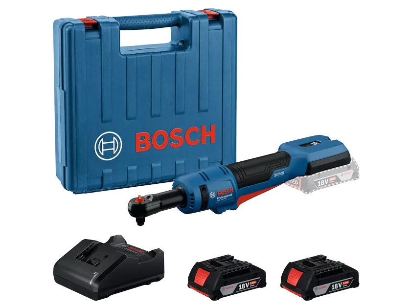 Máy vặn kiểu bánh cóc Bosch GRC 18V-60 06019N80K2 (2 pin, 1 sạc)
