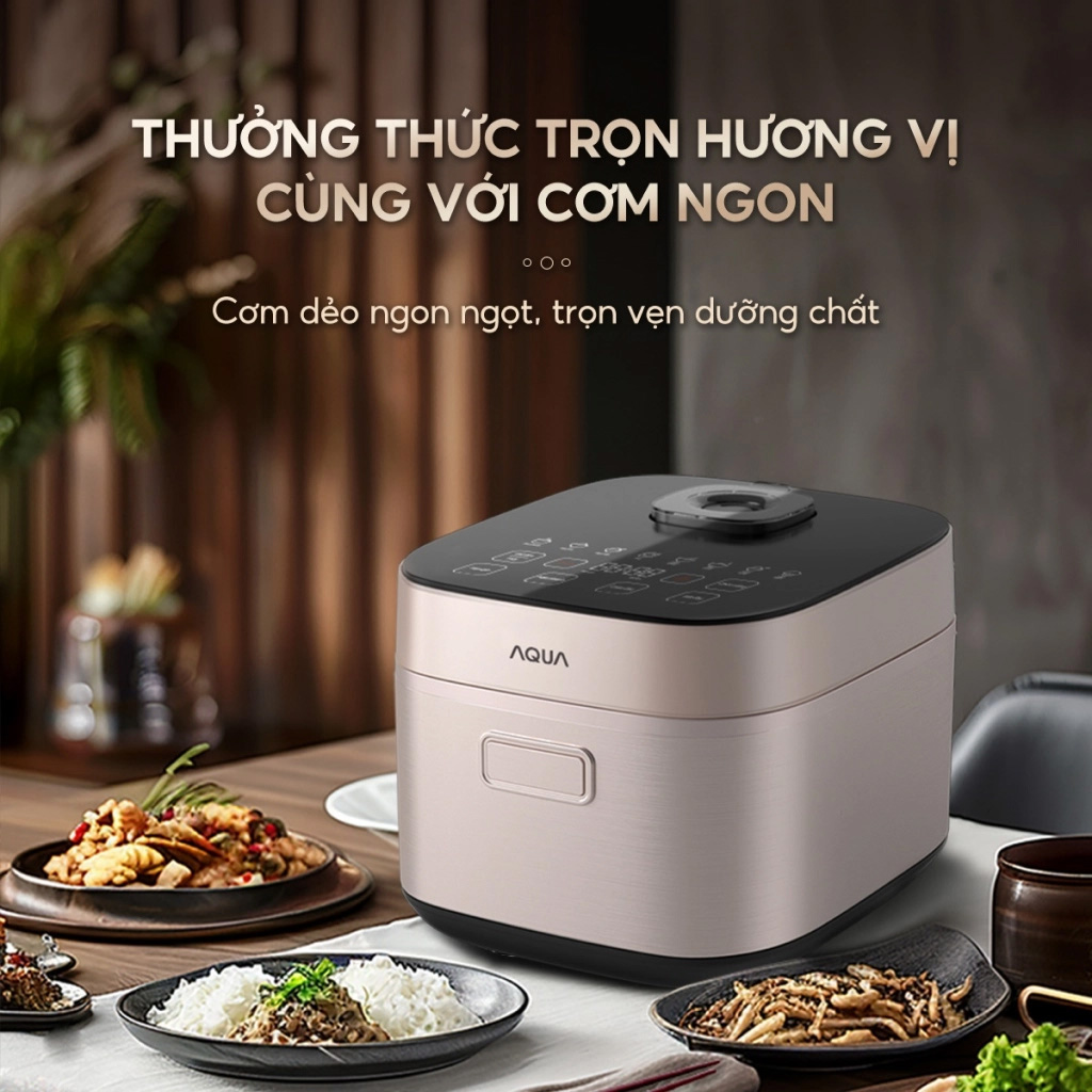 Nồi cơm điện tử Aqua AQS-RBC401R(N)-VN