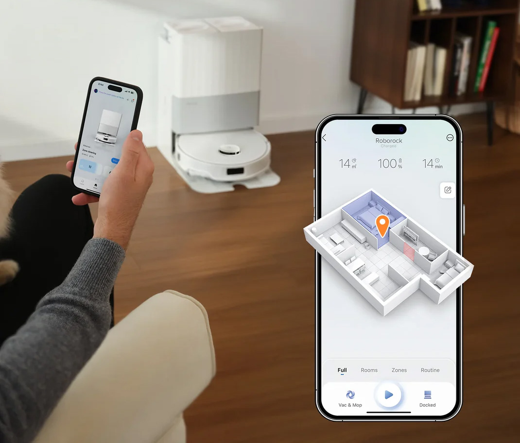 Robot hút bụi lau nhà