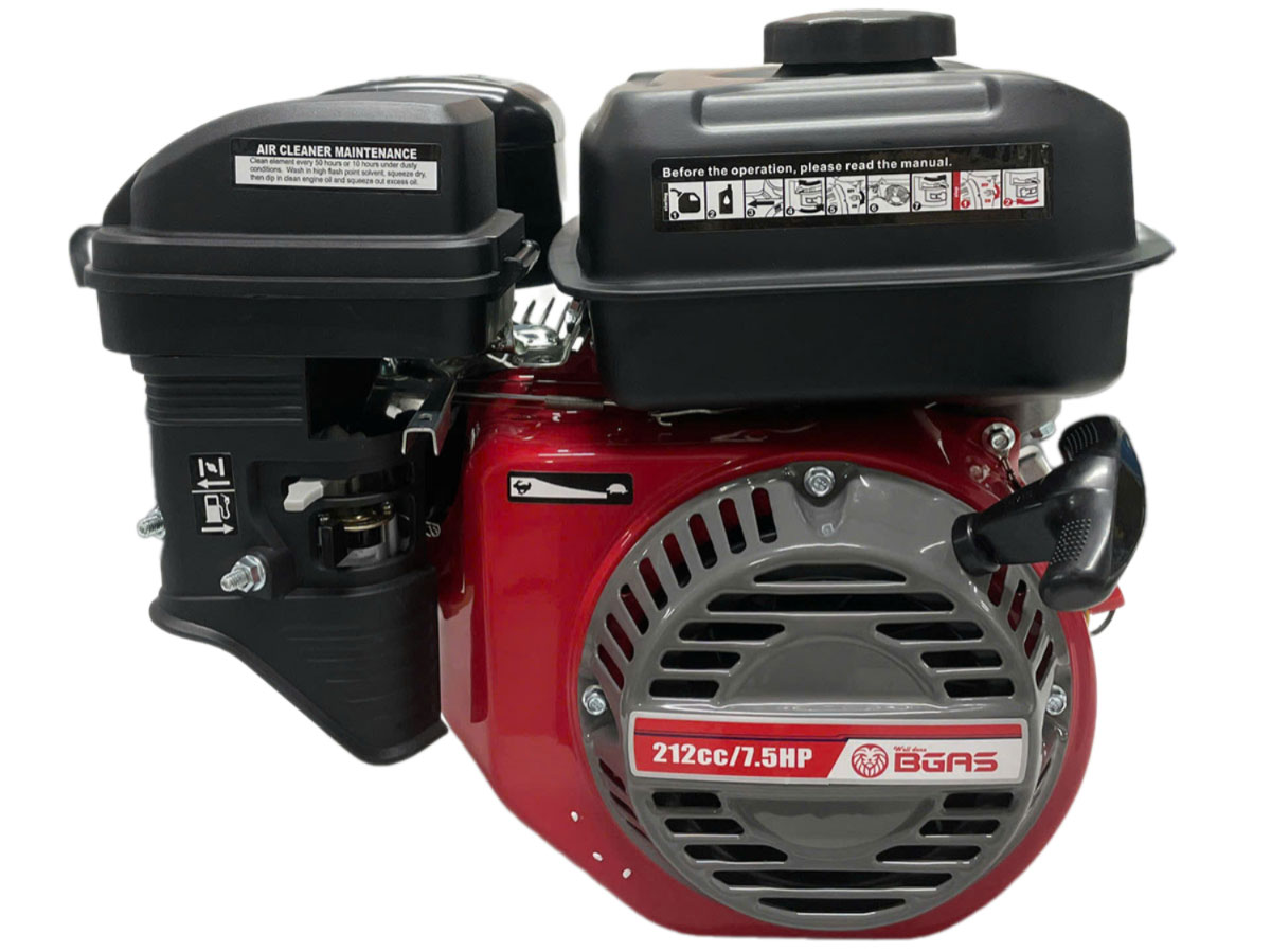 Đầu nổ Bgas BGA210HS (7.5HP, cốt xéo)