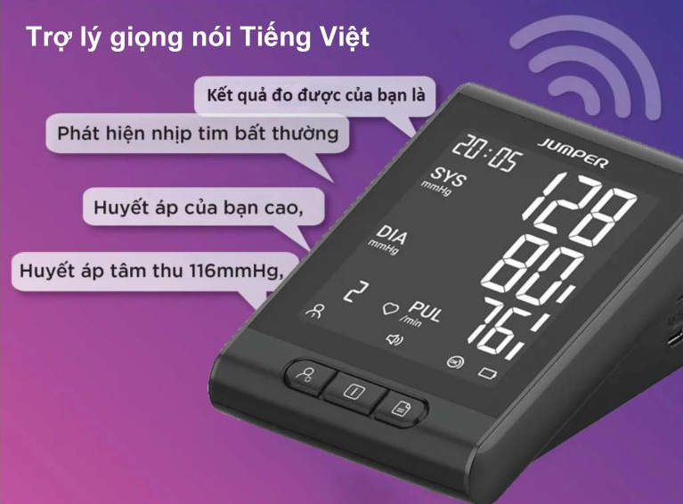 Máy đo huyết áp bắp tay điện tử Jumper JPD-HAA11