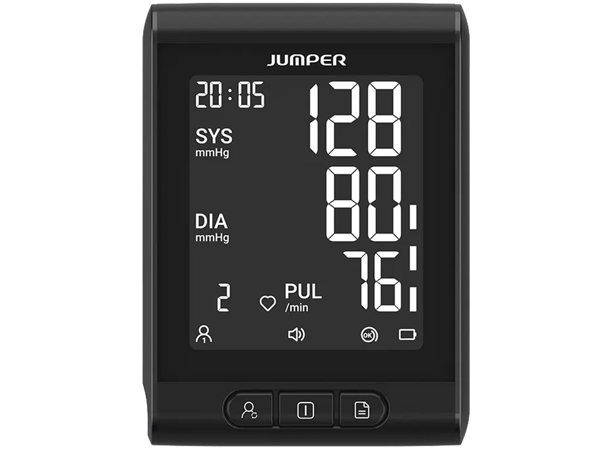 Máy đo huyết áp bắp tay điện tử kết nối Bluetooth Jumper JPD-HAA11