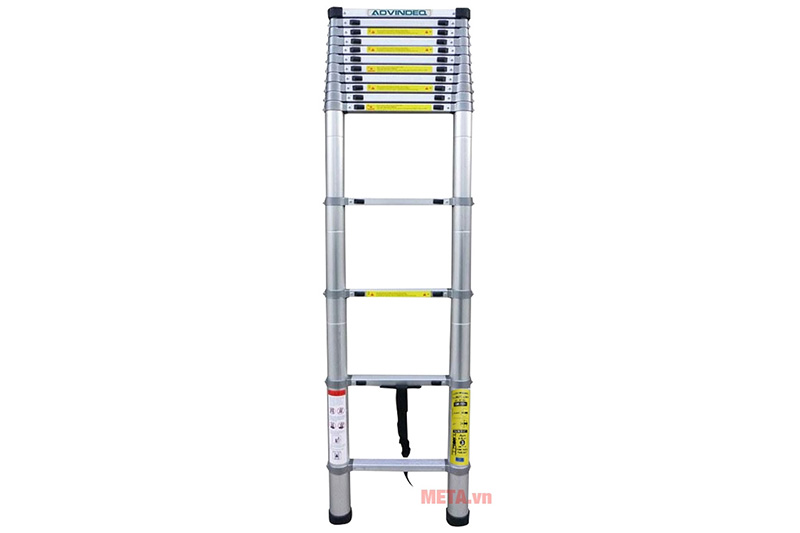 Thang nhôm rút gọn đơn Advindeq ADT214F