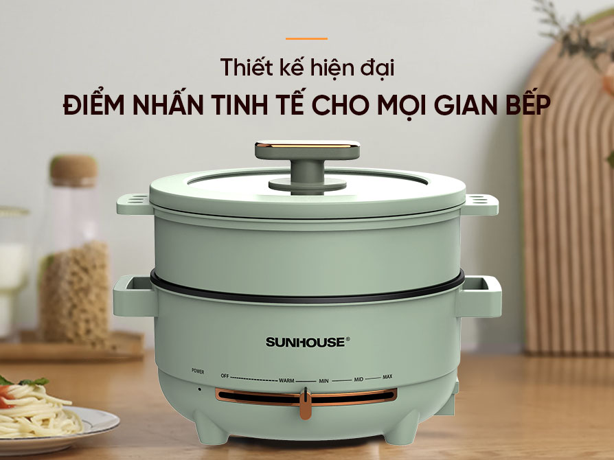 Lẩu điện đa năng Sunhouse 