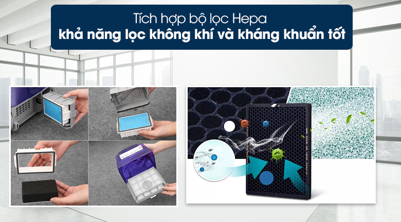 Máy hút bụi Panasonic  