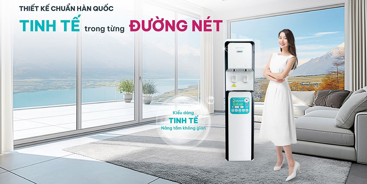 Máy lọc và làm nóng lạnh nước Korihome WPK-968