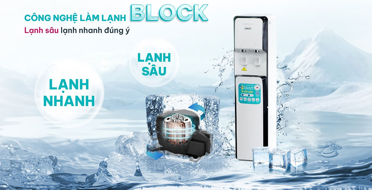 Máy lọc nước nóng lạnh  