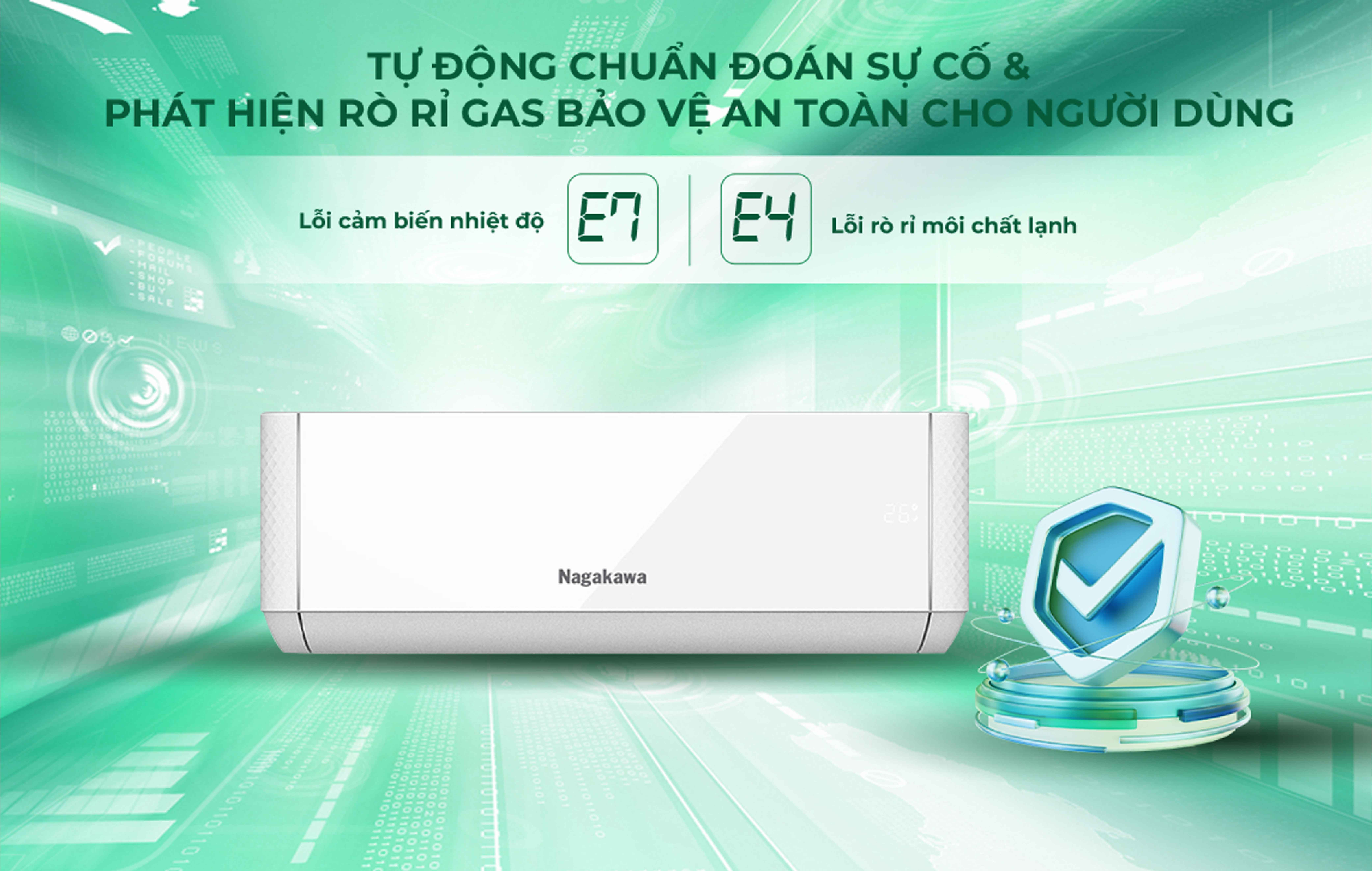 Điều hòa Nagakawa 12.000BTU NIS-A12R2T29