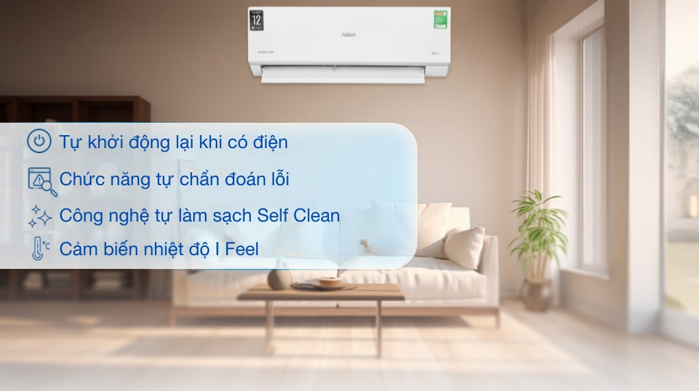 Máy lạnh 1 chiều Aqua AQA-RUV13RB3