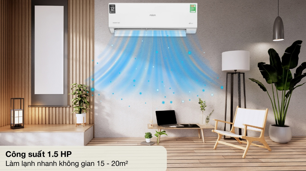 Máy lạnh Aqua 1.5 HP AQA-RUV13RB3