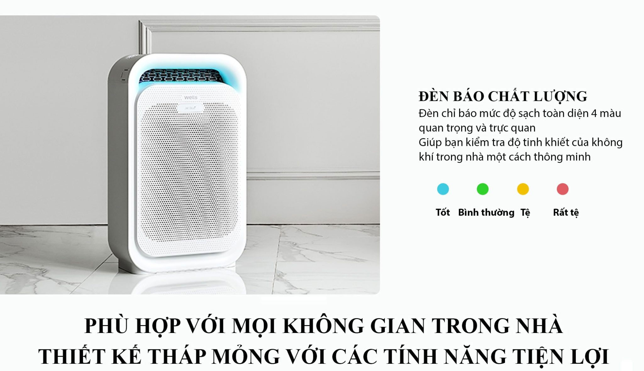 Máy lọc không khí Wells  