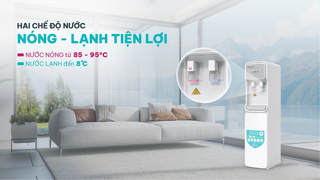 Máy lọc và làm nóng lạnh nước Korihome WPK-966