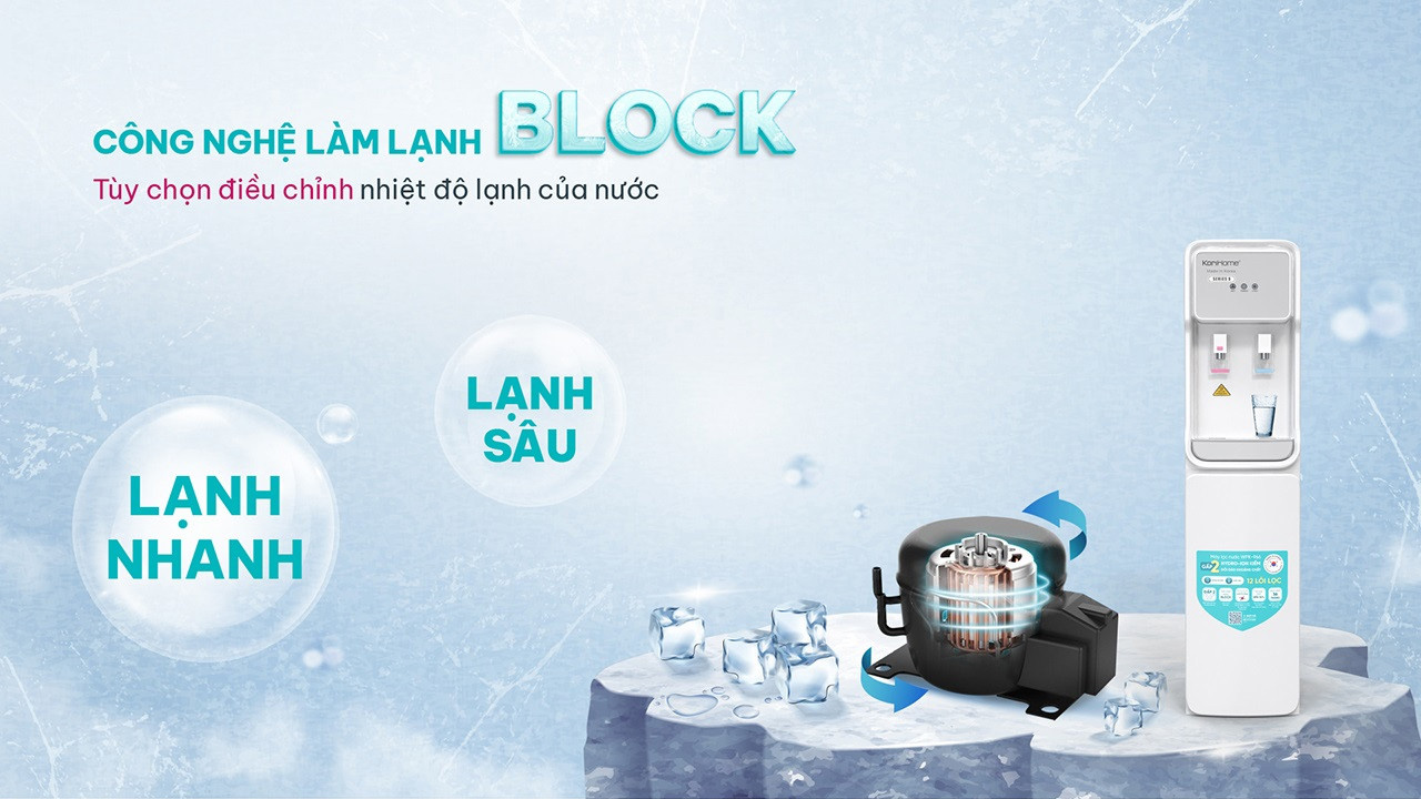 Máy làm nóng lạnh nước Korihome WPK-966