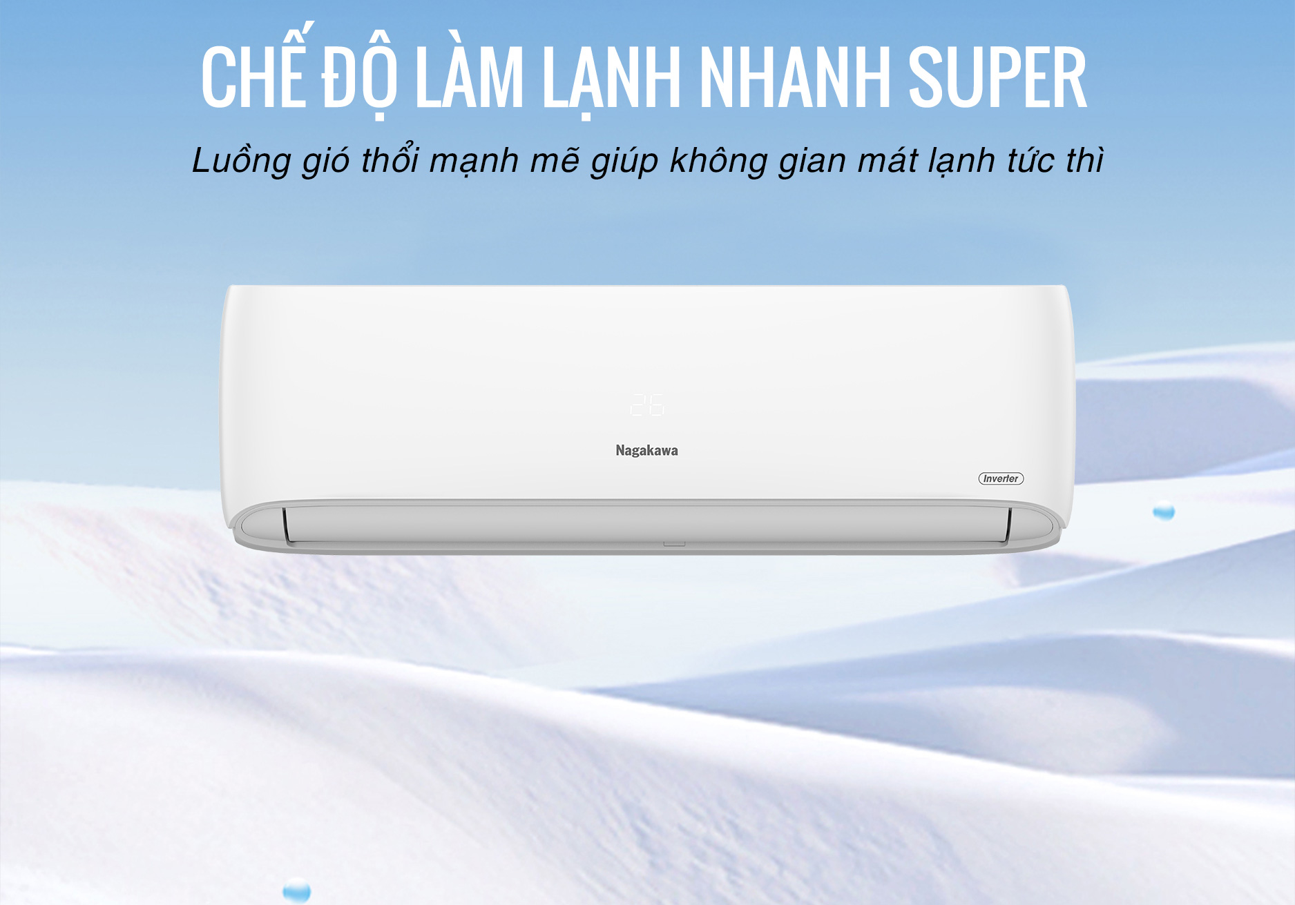 Điều hòa Nagakawa 2 chiều 18.000BTU NIS-A18R2H11