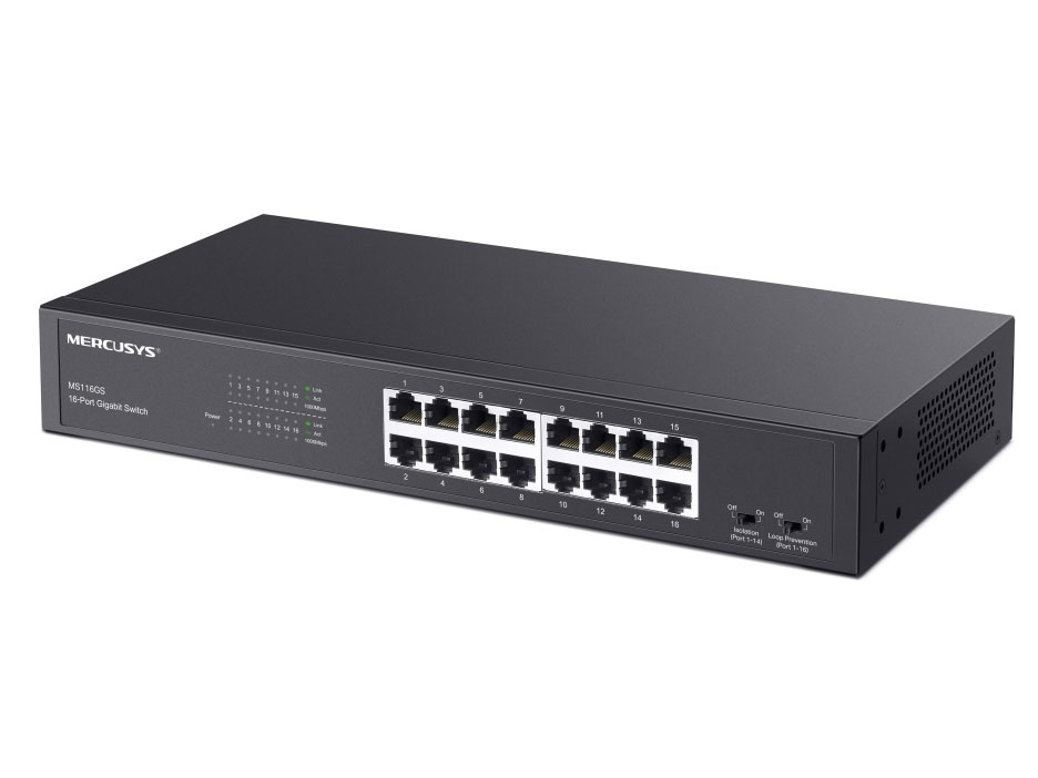 Switch Gigabit Mercusys MS116GS