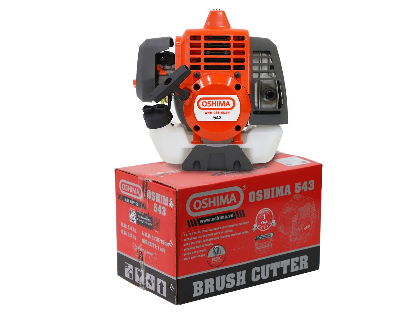 Máy cắt cỏ 2 thì Oshima 543