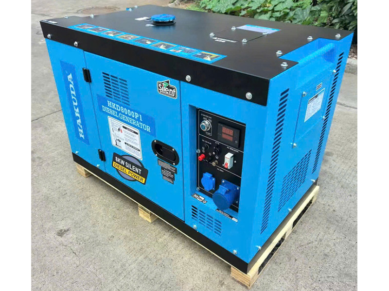Máy phát điện chạy dầu 8KW Hakuda HKD8000P1
