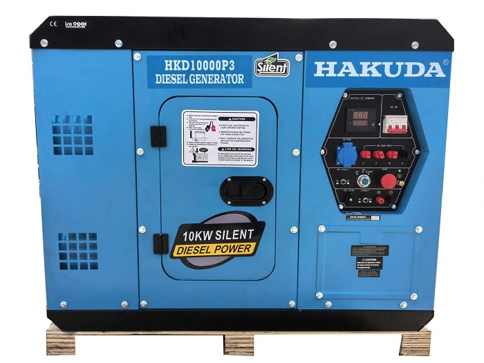 Máy phát điện chạy dầu Hakuda HKD10000P3 (10KW, 3 pha)