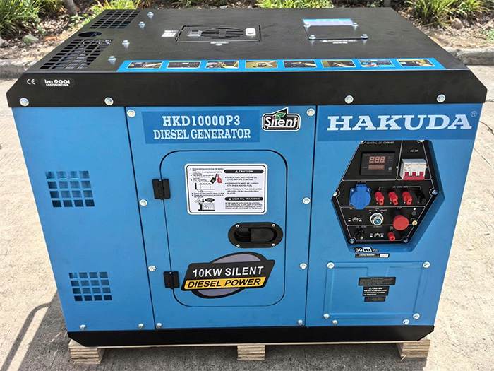 Máy phát điện chạy dầu Hakuda HKD10000P3