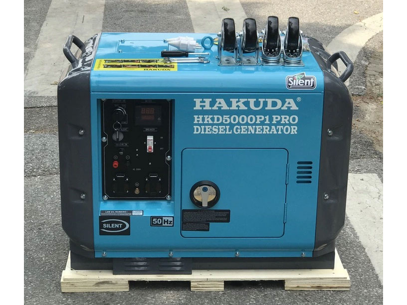 Máy phát điện chạy dầu Hakuda  